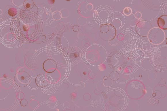 Abstract Webpage Background with Circles: A Versatile Design Asset