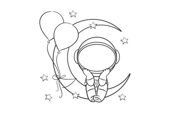 Astronauts Are on the Moon with Balloons: A Playful Typeface for Bold Creators