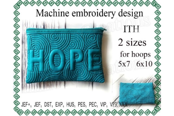 Cosmetic Bag Design in the Hoop: Elevate Your Embroidery Projects