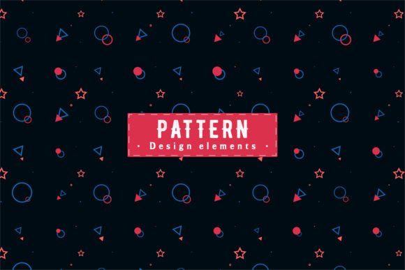 Elevate Your Projects with a Random Geometric Pattern Background