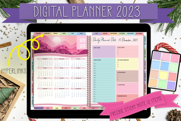 Master Your 2023: The Ultimate 365-Day Digital Planner