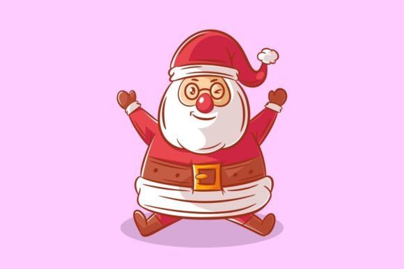 Santa Claus Raised His Hands: A Festive Font with Year-Round Charm