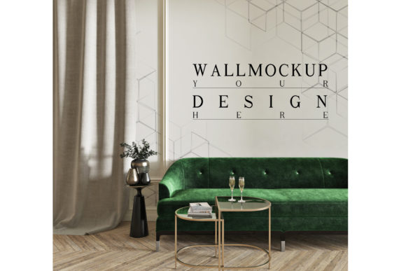 Showcase Your Art with a Modern Classic Living Room Mockup