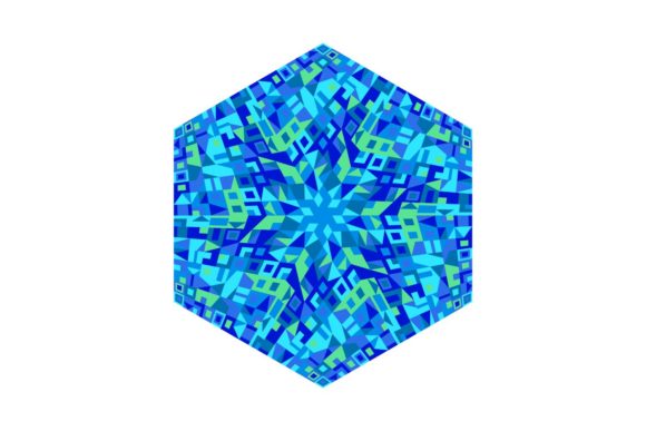 Vibrant Hexagon Symbols for Modern Design